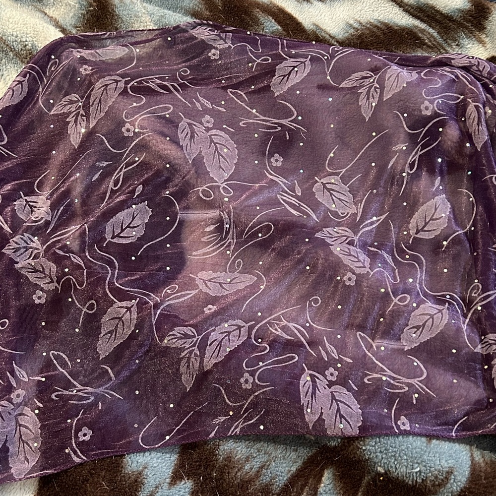 Purple Scarf